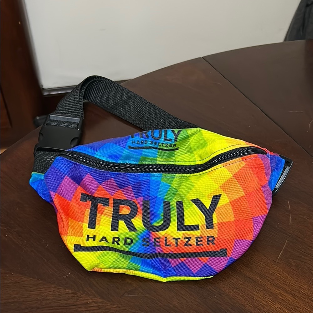 Truly Hard Seltzer Rainbow Fanny Pack